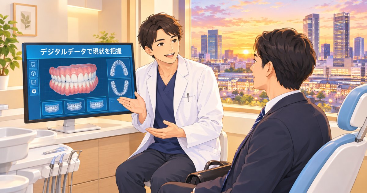 名古屋で後戻りを防ぐために｜iTeroを活用した現状把握と再調整