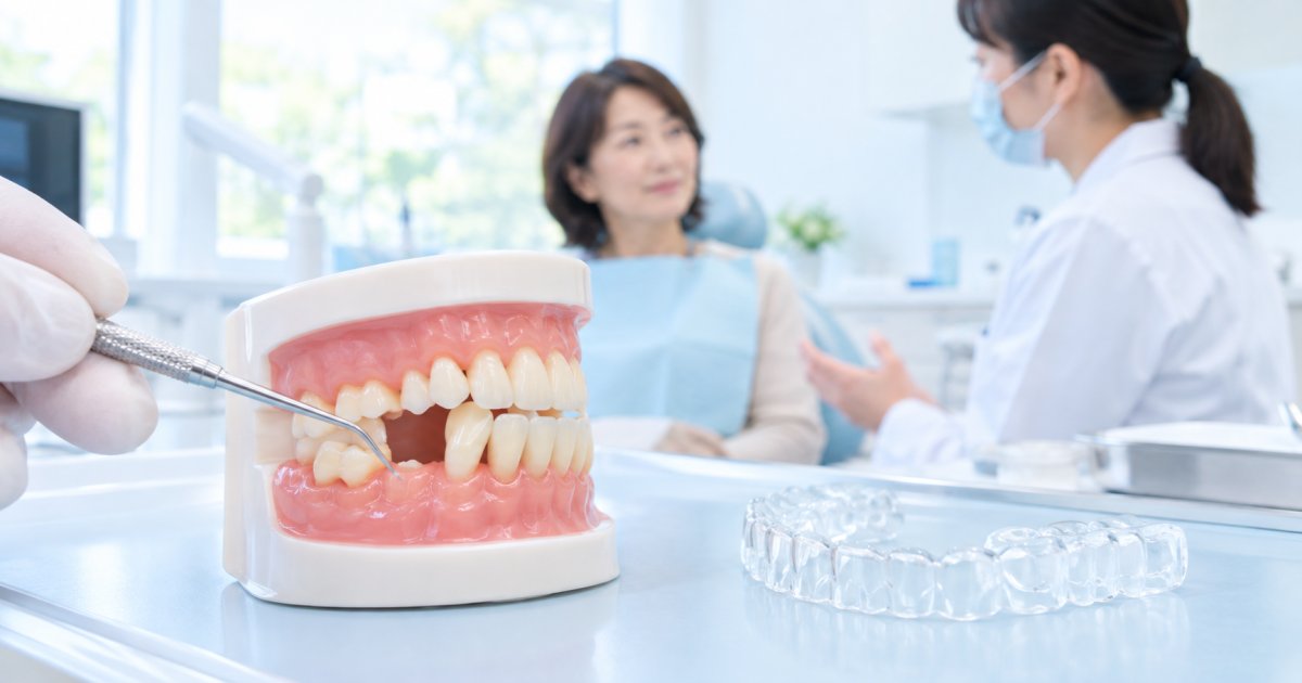 40代・50代の矯正は始められる？歯ぐきの出血と仕事の両立